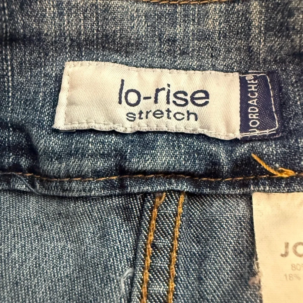 💙 Jordache Denim Mini Skirt – Size 3/4 – Y2K Icon Energy 💙 - Picture 7 of 8